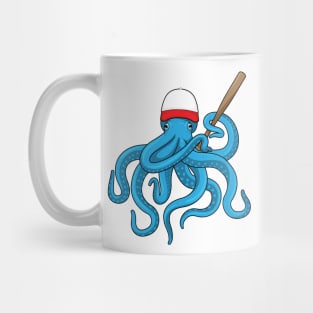 Octopus Baseball bat Baseball Mug